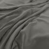 black-grey plain velvet-chenille fabric from Warwick