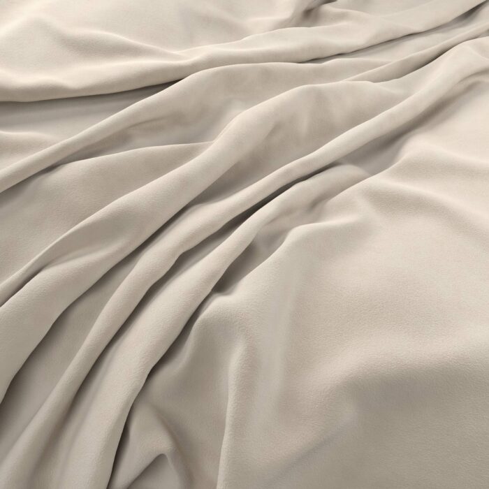 Eco-Velvet Fabric - Bone swatch