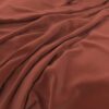 red plain velvet-chenille fabric from Warwick