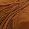 orange plain velvet-chenille fabric from Warwick