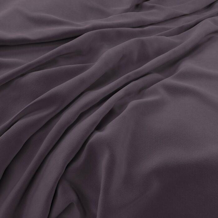 Eco-Velvet Fabric - Eggplant swatch