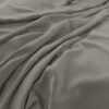 black-grey plain velvet-chenille fabric from Warwick