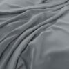 black-grey plain velvet-chenille fabric from Warwick