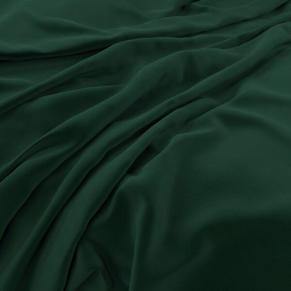 green plain velvet-chenille fabric from Warwick