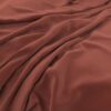 red plain velvet-chenille fabric from Warwick