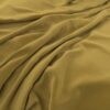 yellow plain velvet-chenille fabric from Warwick