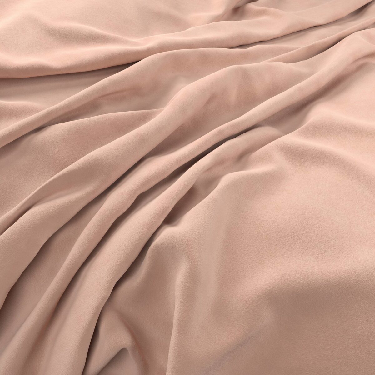 Eco-Velvet Fabric - Petal by pink plain velvet-chenille fabric from Warwick