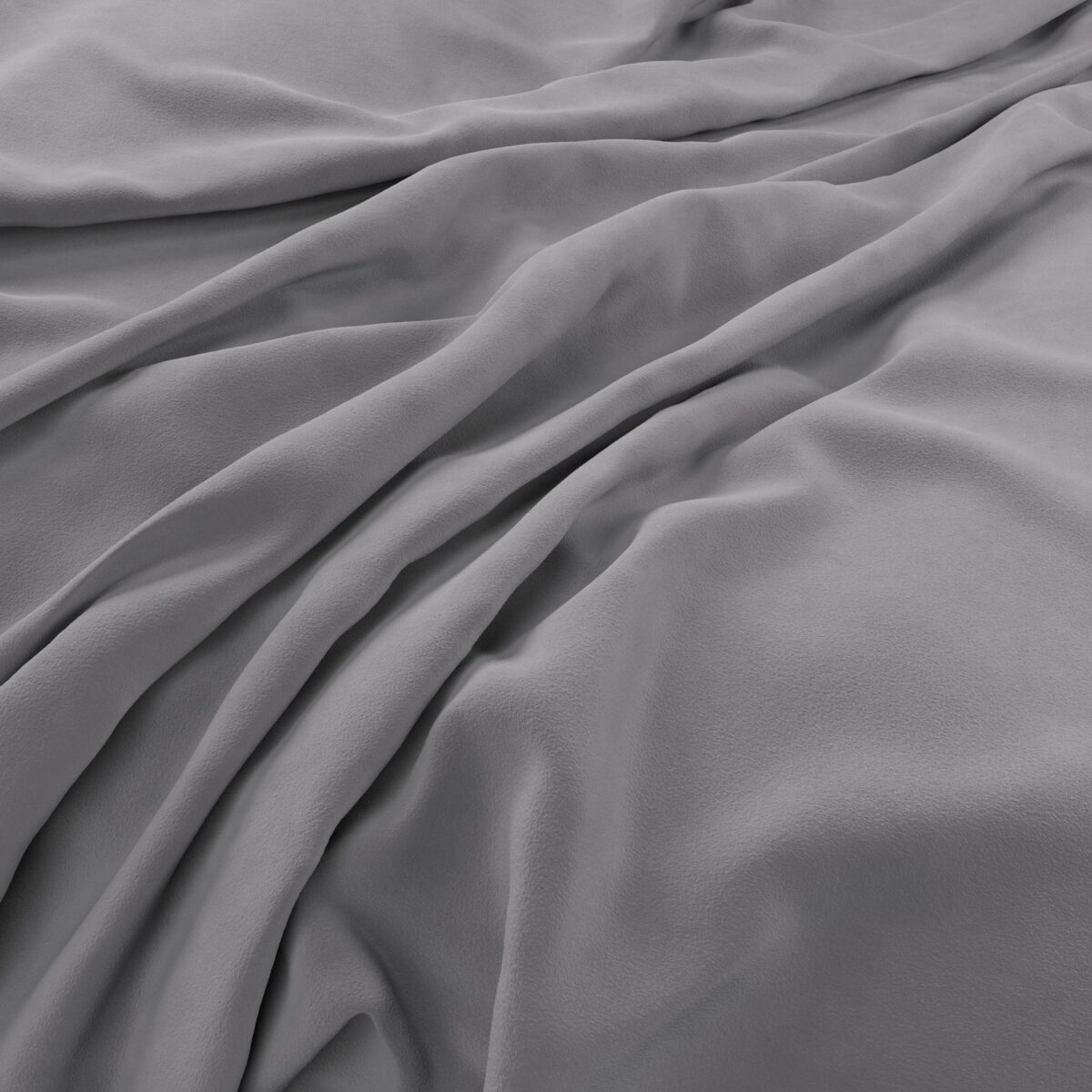 Eco-Velvet Fabric - Quartz by black-grey plain velvet-chenille fabric from Warwick