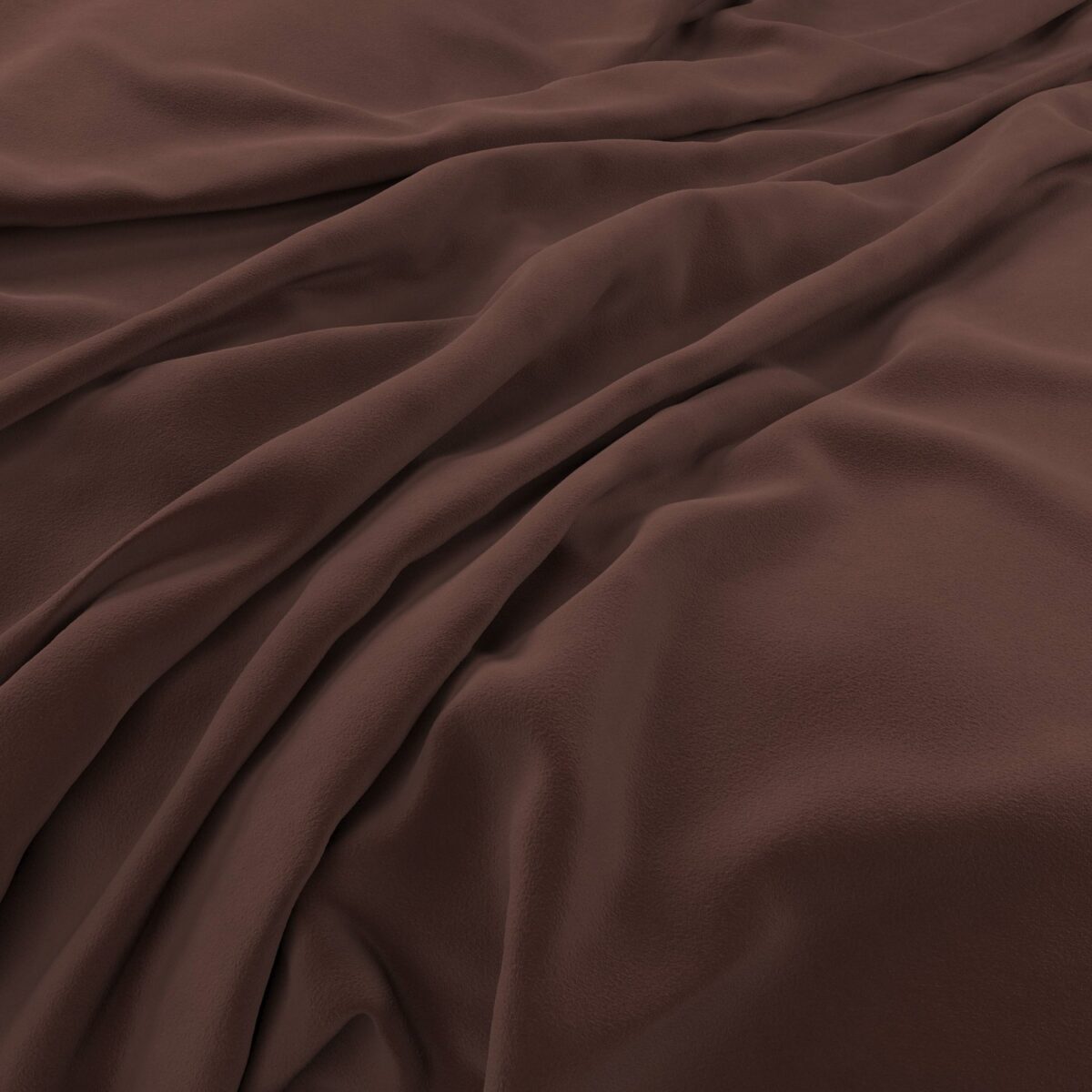 Eco-Velvet Fabric - Rumraisin by brown plain velvet-chenille fabric from Warwick