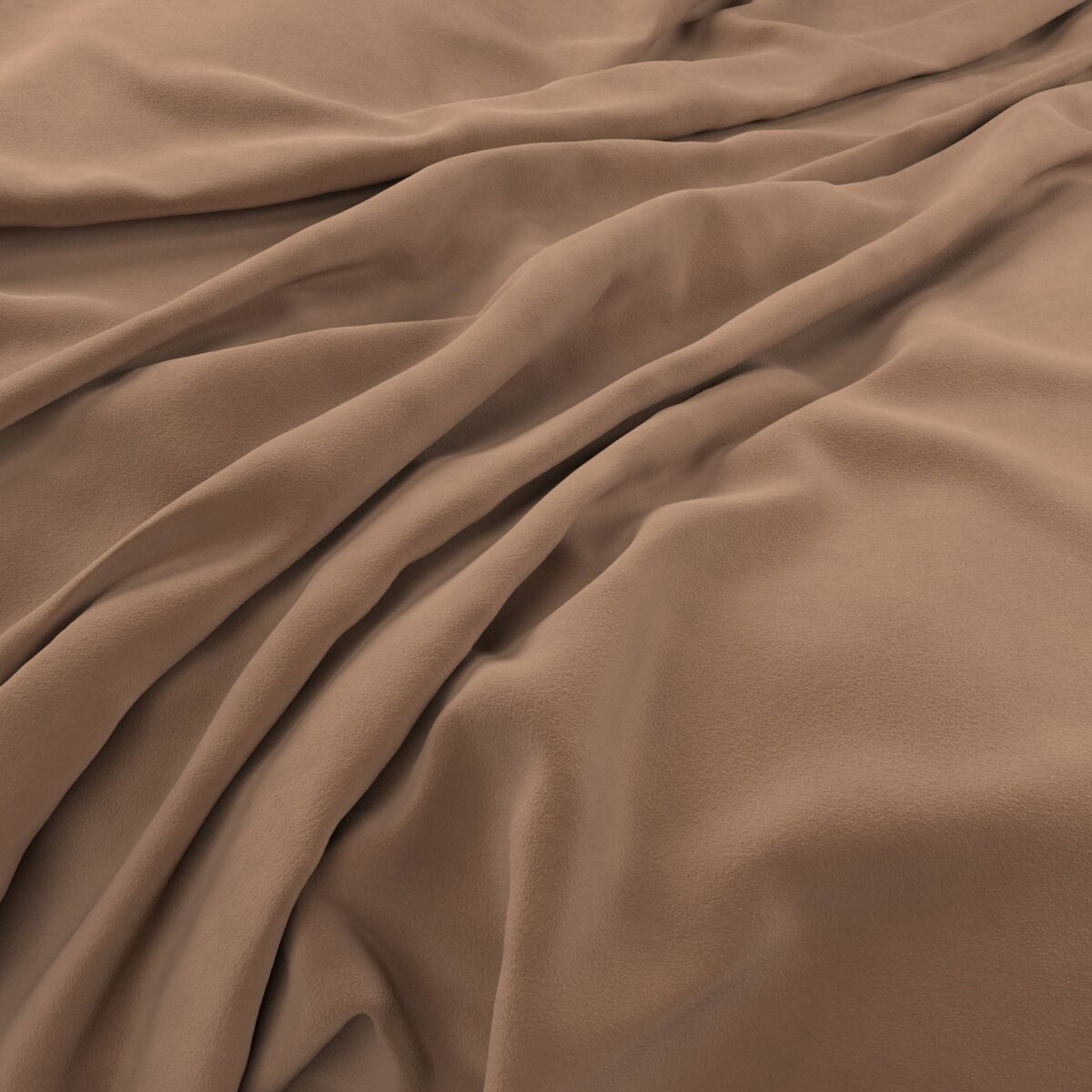 Eco-Velvet Fabric - Sinopia by neutral plain velvet-chenille fabric from Warwick