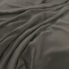 black-grey plain velvet-chenille fabric from Warwick