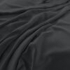 black-grey plain velvet-chenille fabric from Warwick