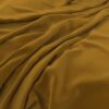 yellow plain velvet-chenille fabric from Warwick