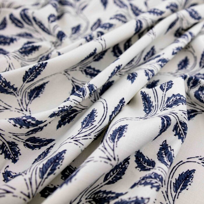 Althea Fabric - Indigo swatch