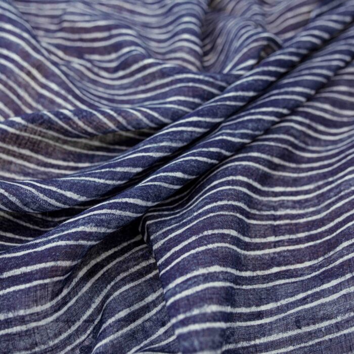 Malacca Fabric - Indigo swatch