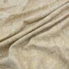 yellow botanical printed fabric from Warwick