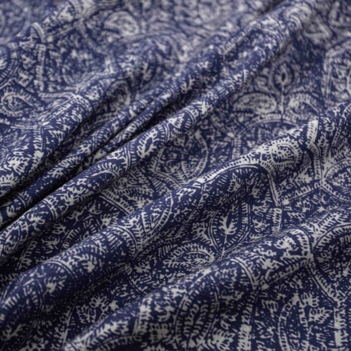 Simla Fabric - Indigo swatch