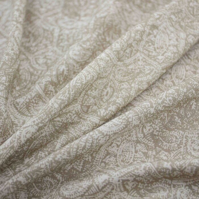 Simla Fabric - Putty swatch