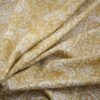yellow botanical printed fabric from Warwick