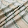 green striped woven fabric from Warwick