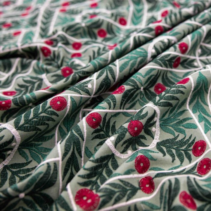 Yasmin Fabric - Berry swatch