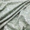 green botanical embroideried fabric from Warwick