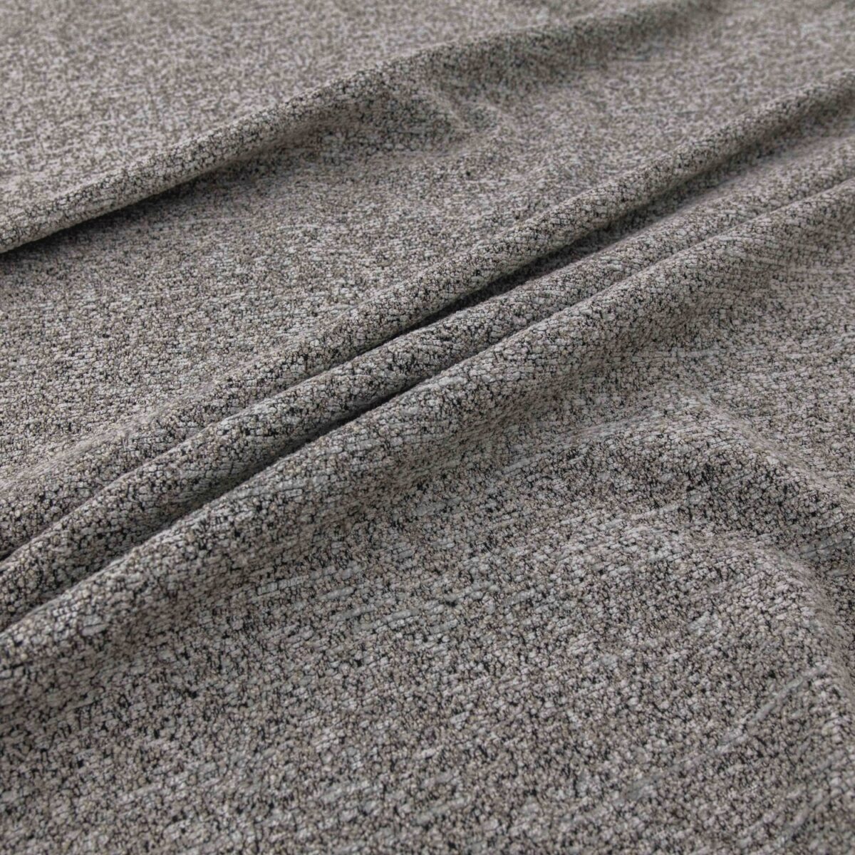 Arran Fabric - Glacier by black-grey plain woven fabric from Warwick