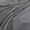 black-grey plain woven fabric from Warwick