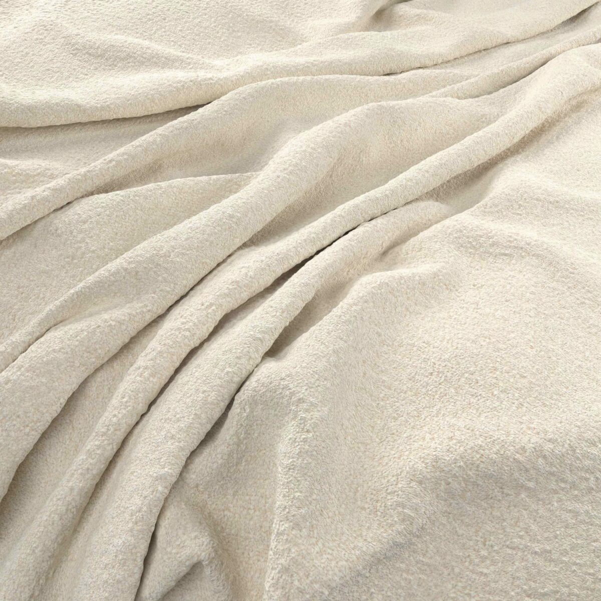 white plain woven fabric from Warwick