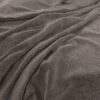 black-grey plain woven fabric from Warwick