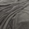 black-grey plain woven fabric from Warwick