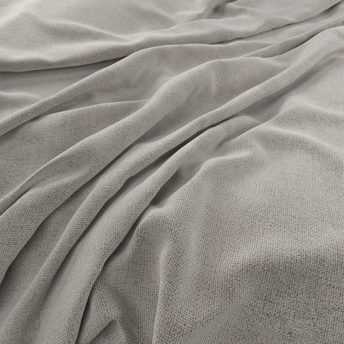 white plain woven fabric from Warwick
