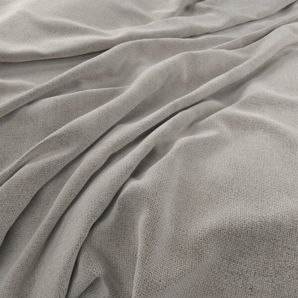 Malmo Eco Fabric - Marble by white plain woven fabric from Warwick