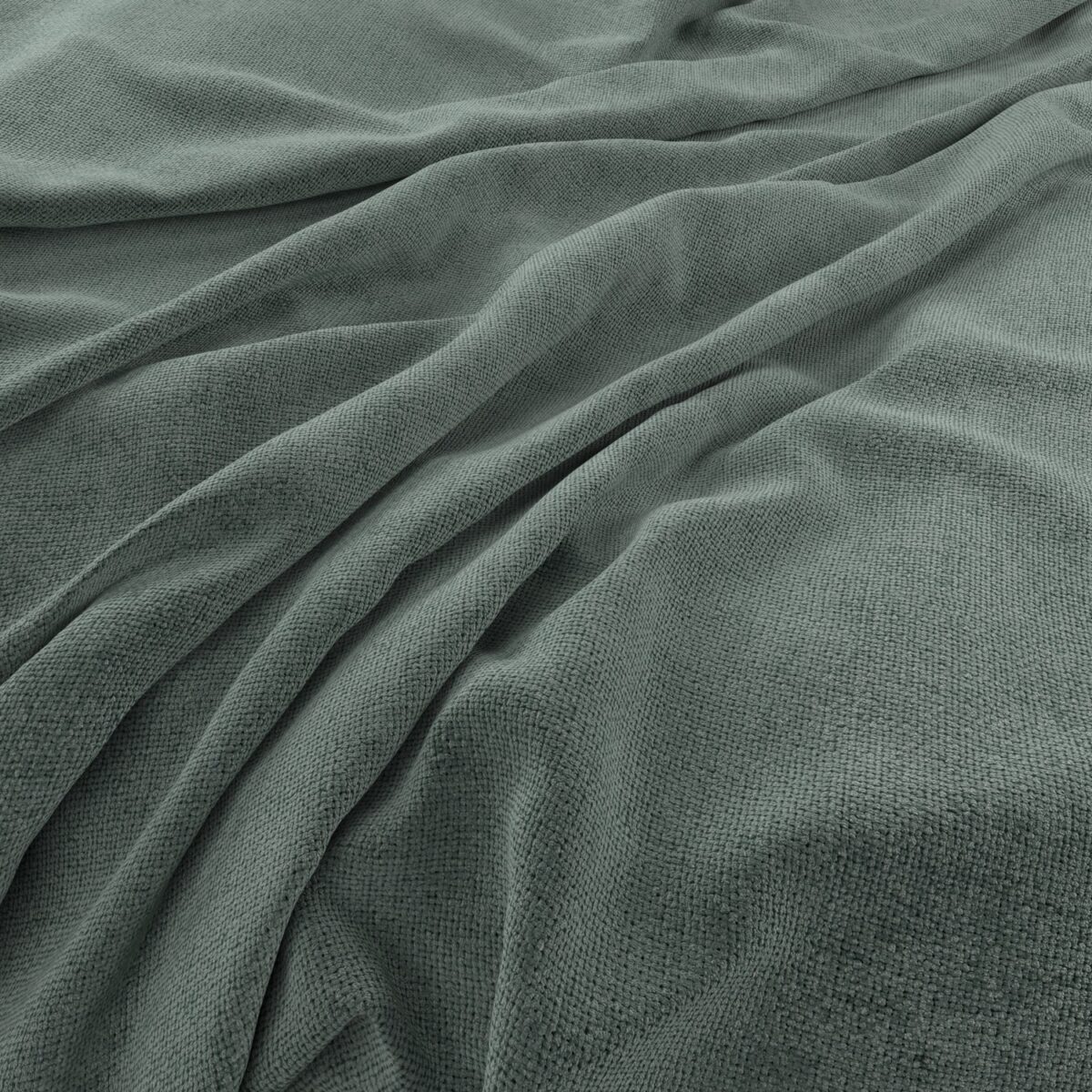 blue plain woven fabric from Warwick