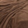 orange plain woven fabric from Warwick