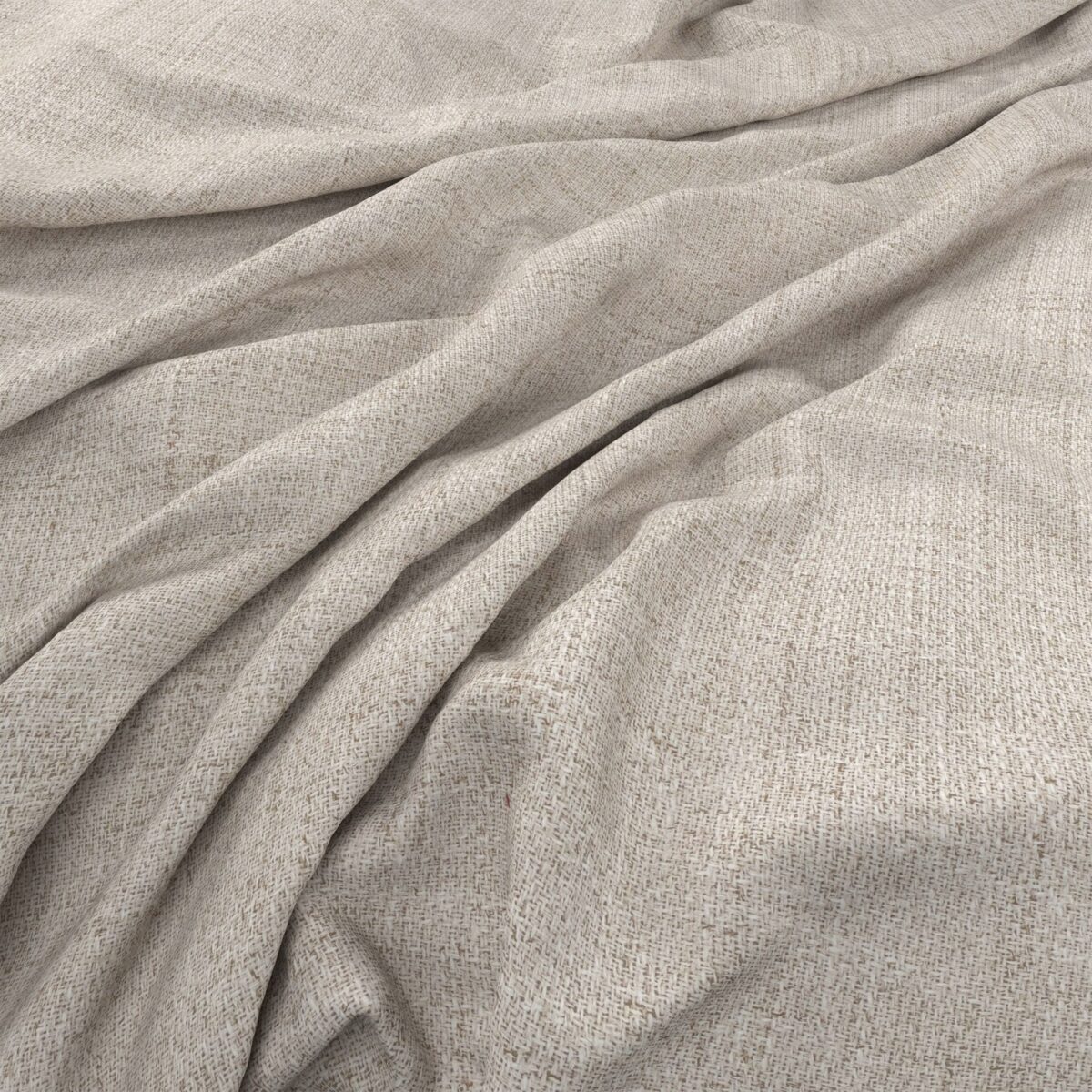 white plain woven fabric from Warwick