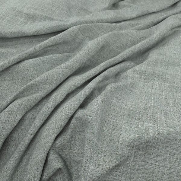 Malvern Fabric - Seafoam by blue plain woven fabric from Warwick