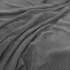 black-grey plain woven fabric from Warwick