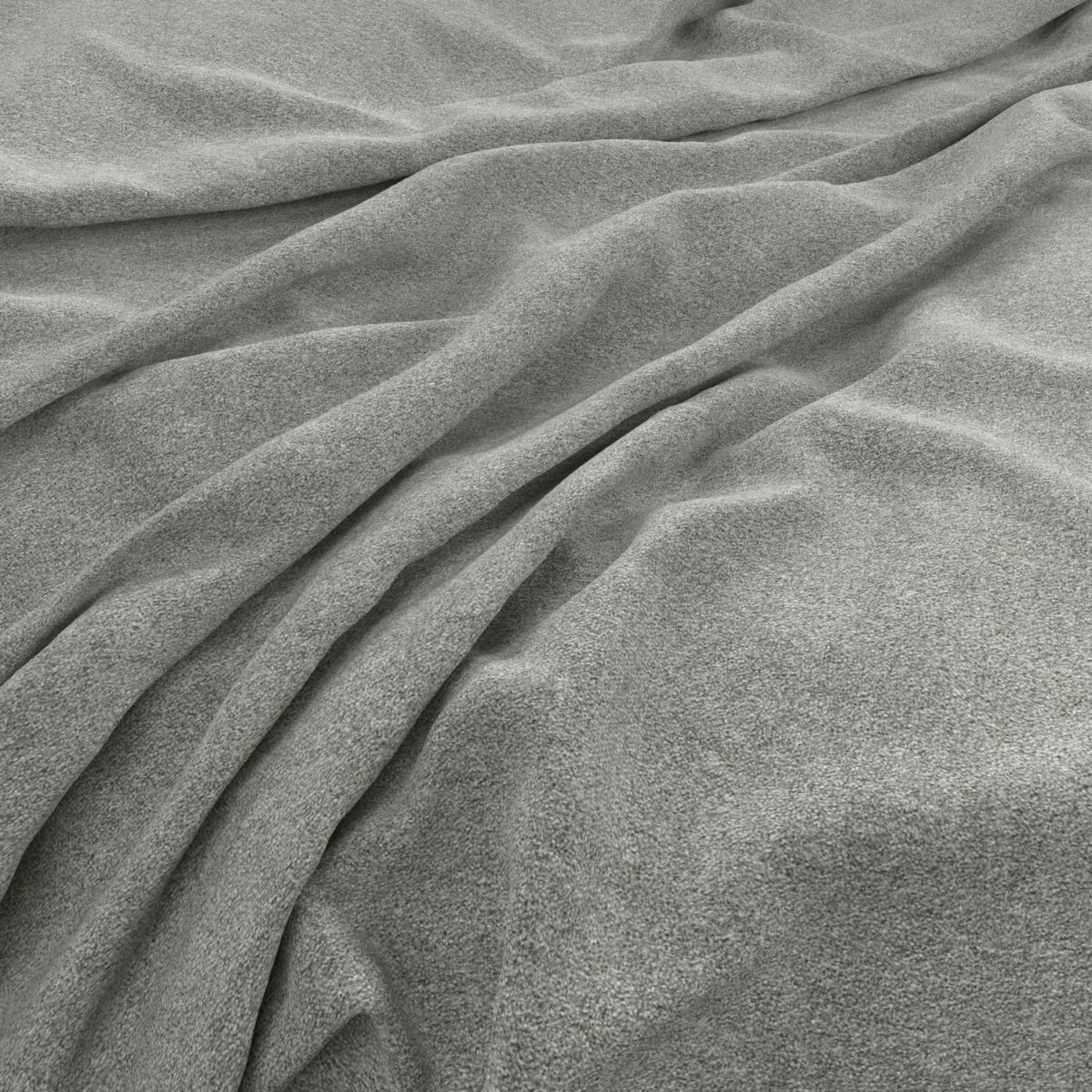 black-grey plain woven fabric from Warwick