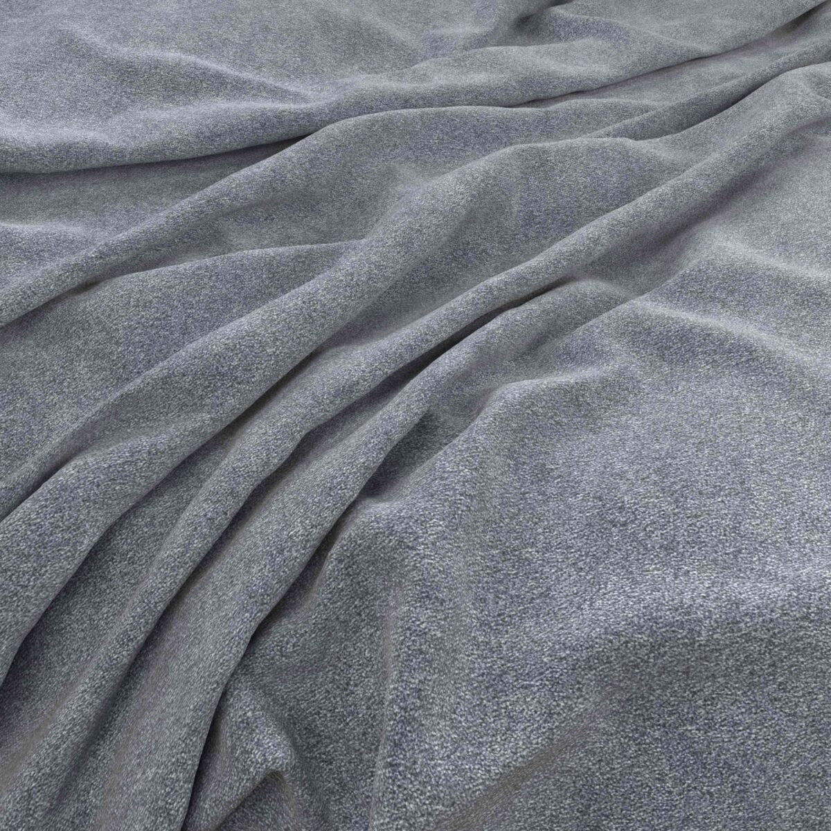 blue plain woven fabric from Warwick