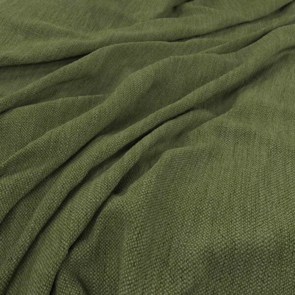green plain woven fabric from Warwick