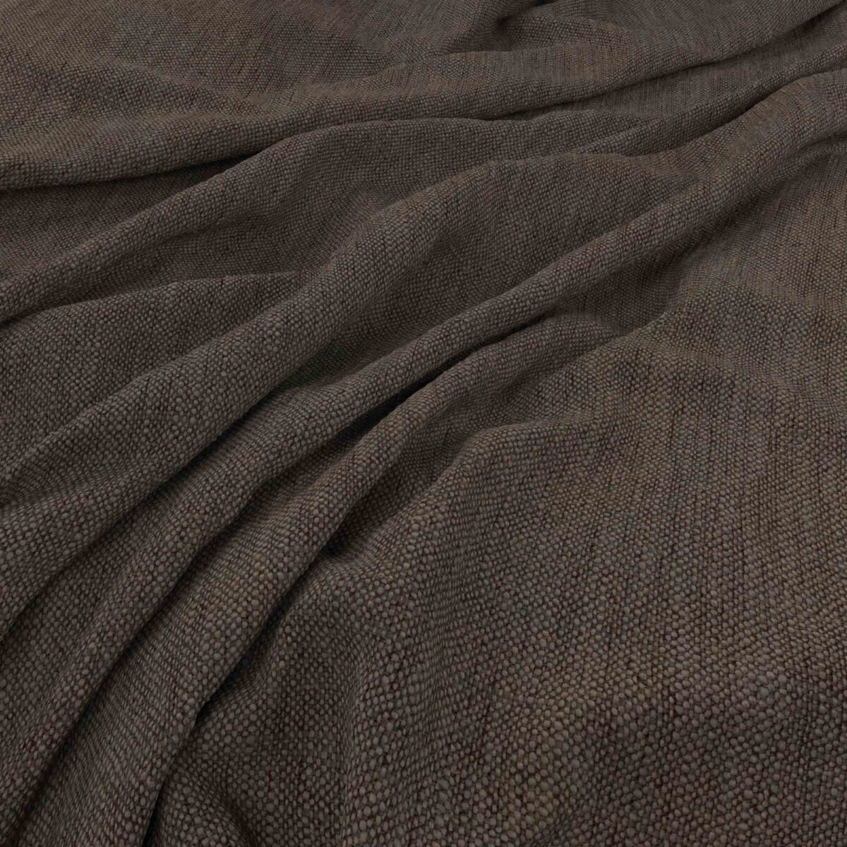 Parker Fabric - Bitter by black-grey plain woven fabric from Warwick