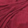 red plain woven fabric from Warwick