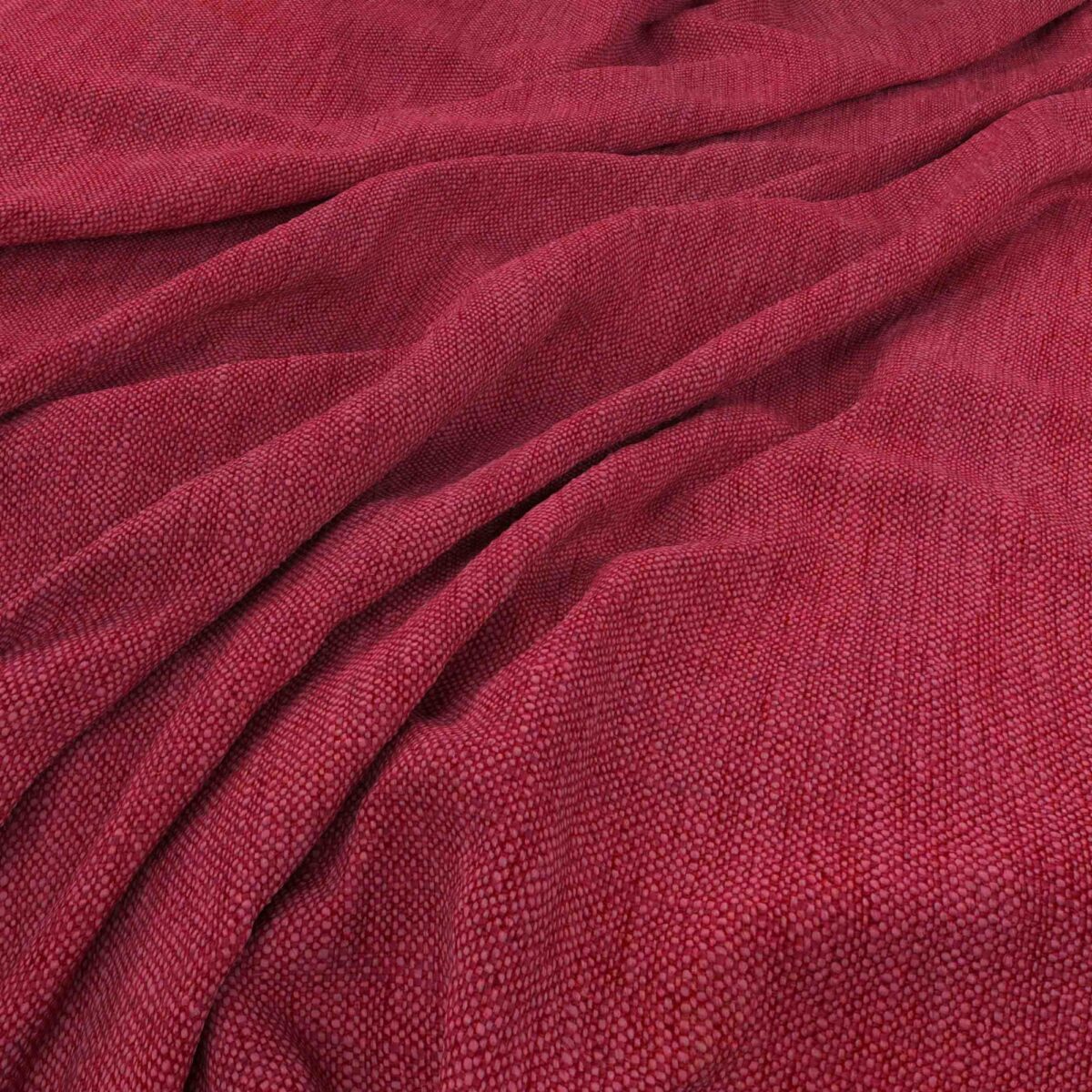 red plain woven fabric from Warwick