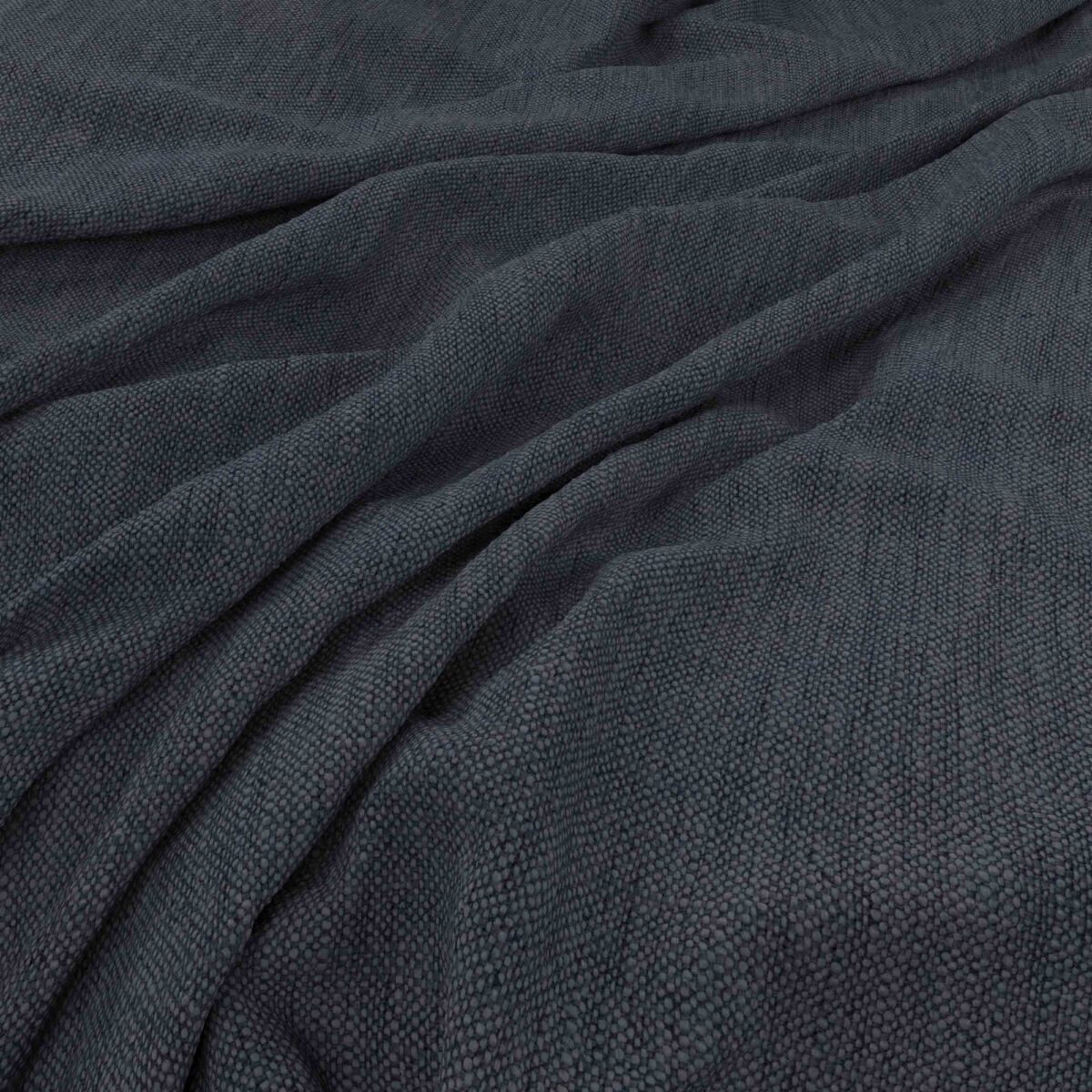 blue plain woven fabric from Warwick