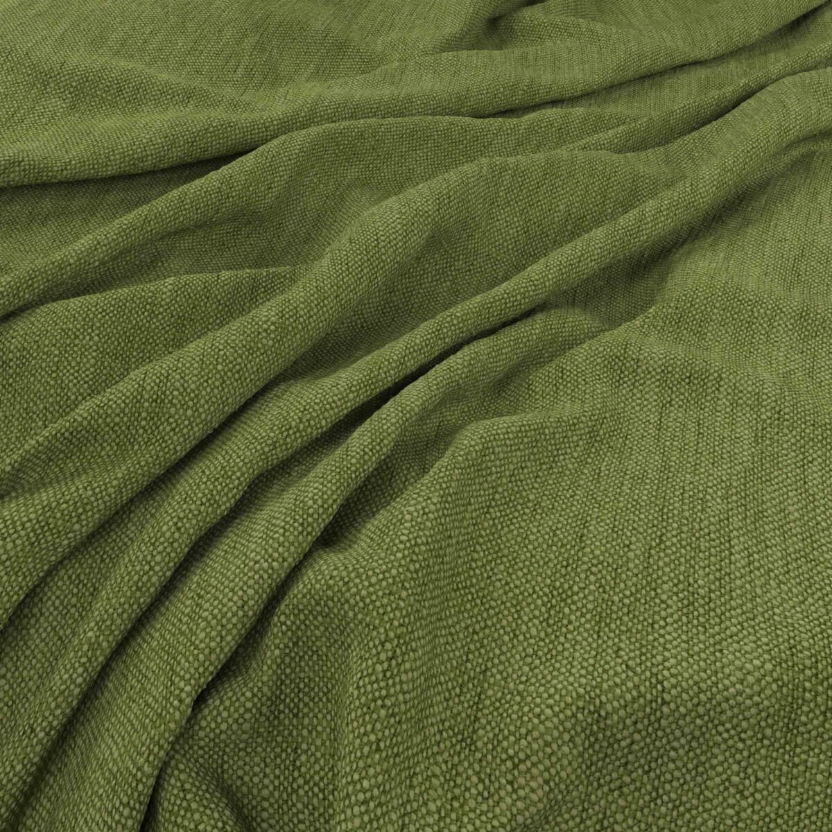 green plain woven fabric from Warwick