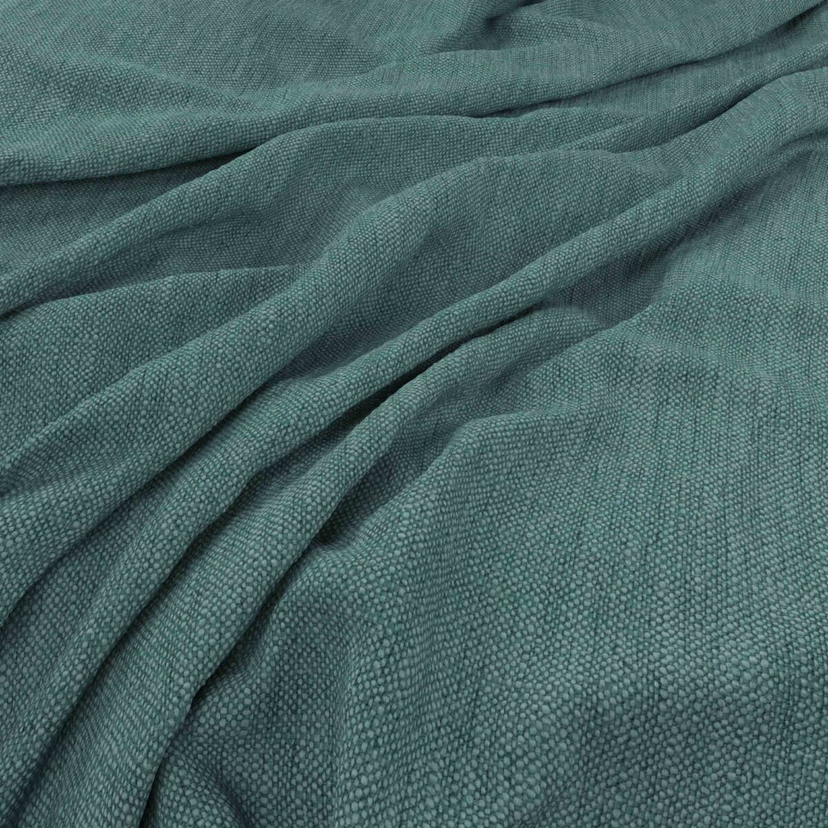Parker Fabric - Lagoon by blue plain woven fabric from Warwick