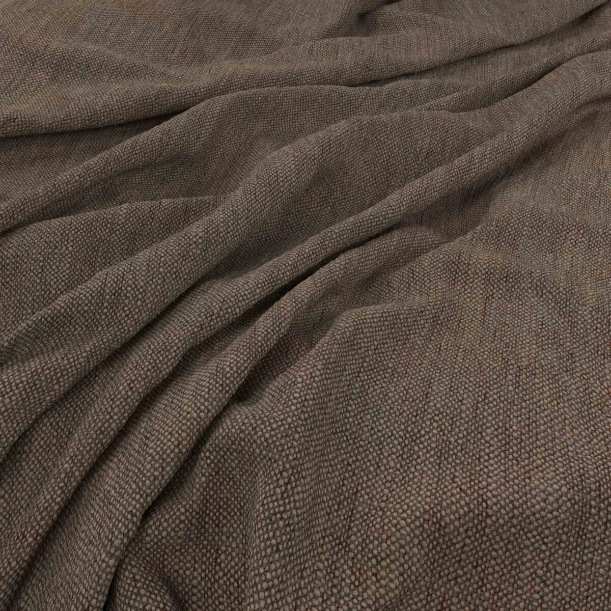 black-grey plain woven fabric from Warwick