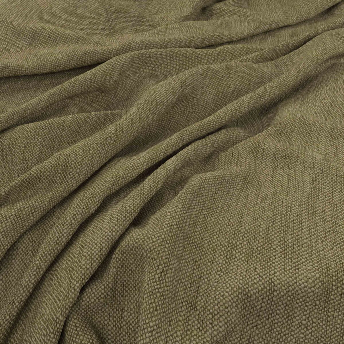 green plain woven fabric from Warwick