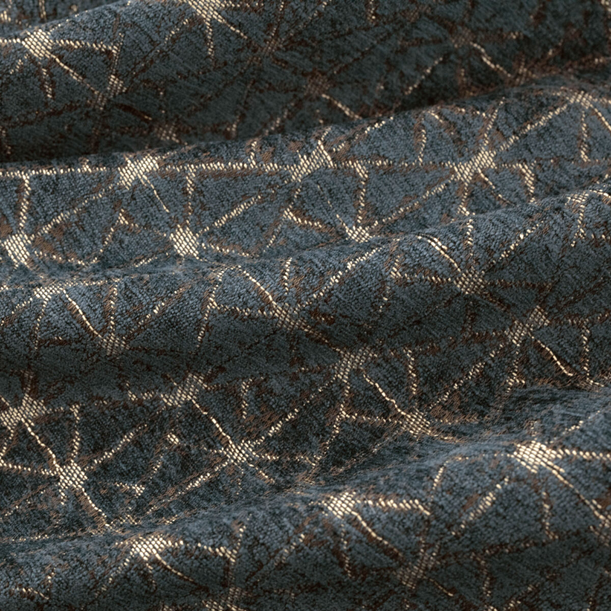 Grease Fabric - Indigo by Grease Fabric - Indigo from